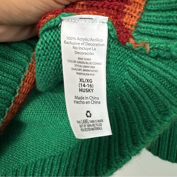 🎄 5/$25 Boys Husky Ugly Christmas Sweater - Picture 3 of 4